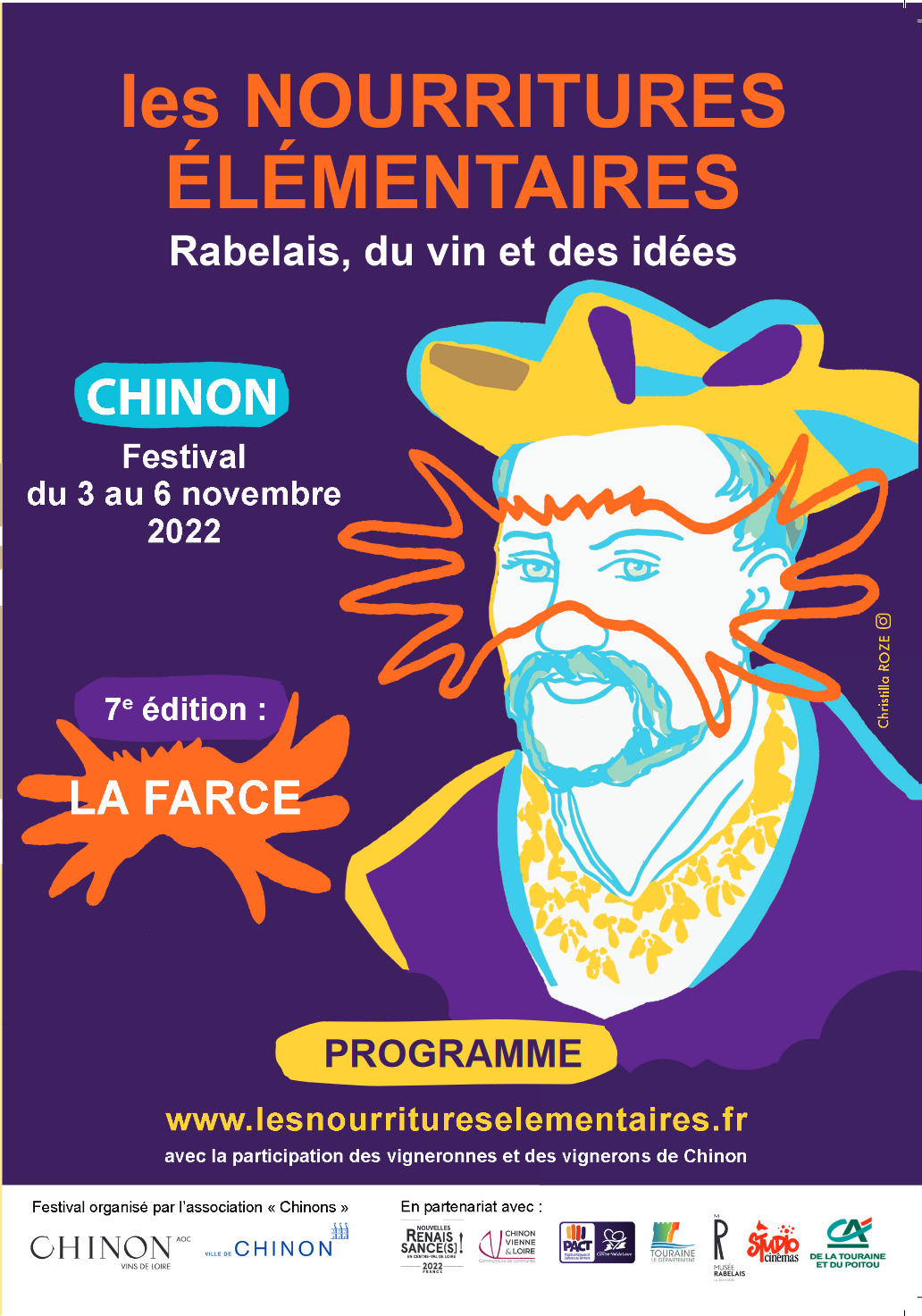 Affiche du Festival Nourritures lementaires 2022